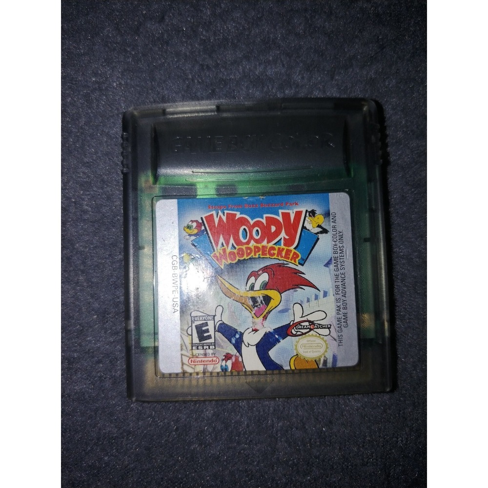 Woody Woodpecker (Nintendo Game Boy Color, 2001) ***CARTRIDGE ONLY***